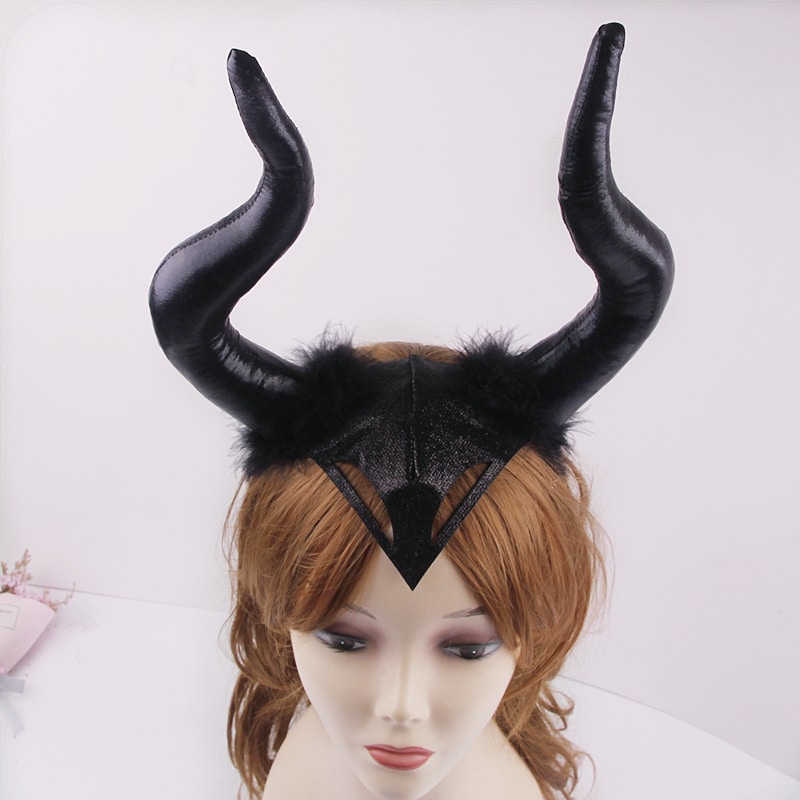 Black Horns Headband