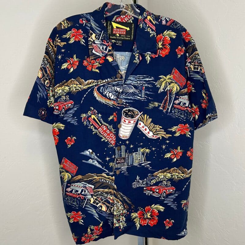 Vintage In-N-Out Short-Sleeve Button-Up
