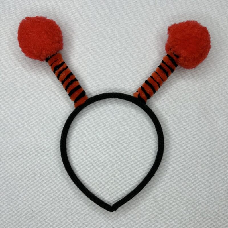 Red & Black Antenna Headband