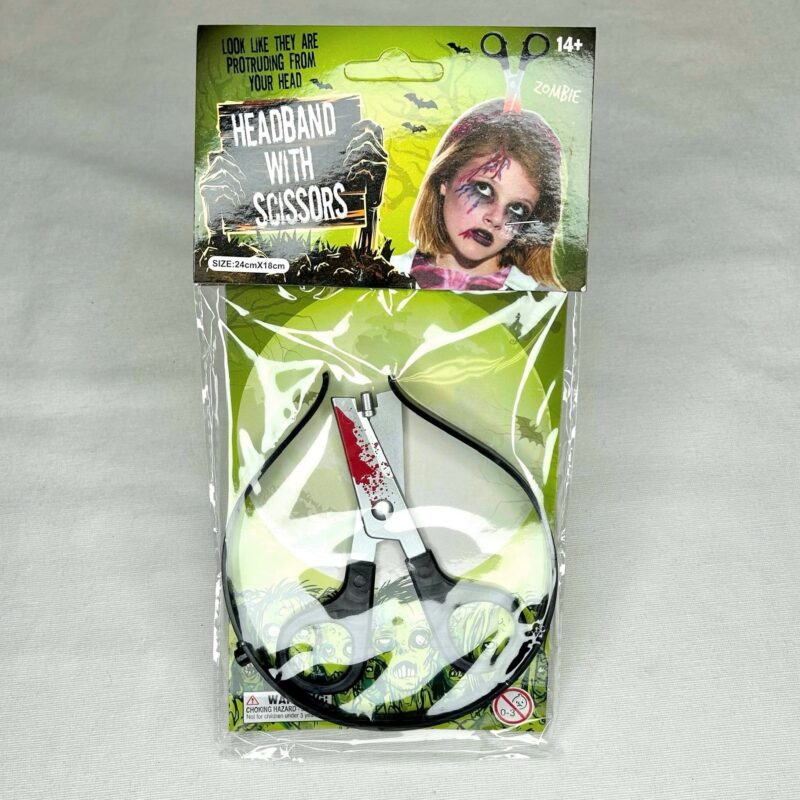 Bloody Headband With Scissors