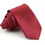 Red Satin Tie