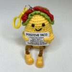 Emotional Support Taco Keychain