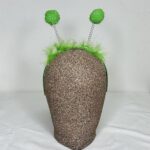 Green Pom-Pom Headband