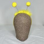Yellow Pom-Pom Headband