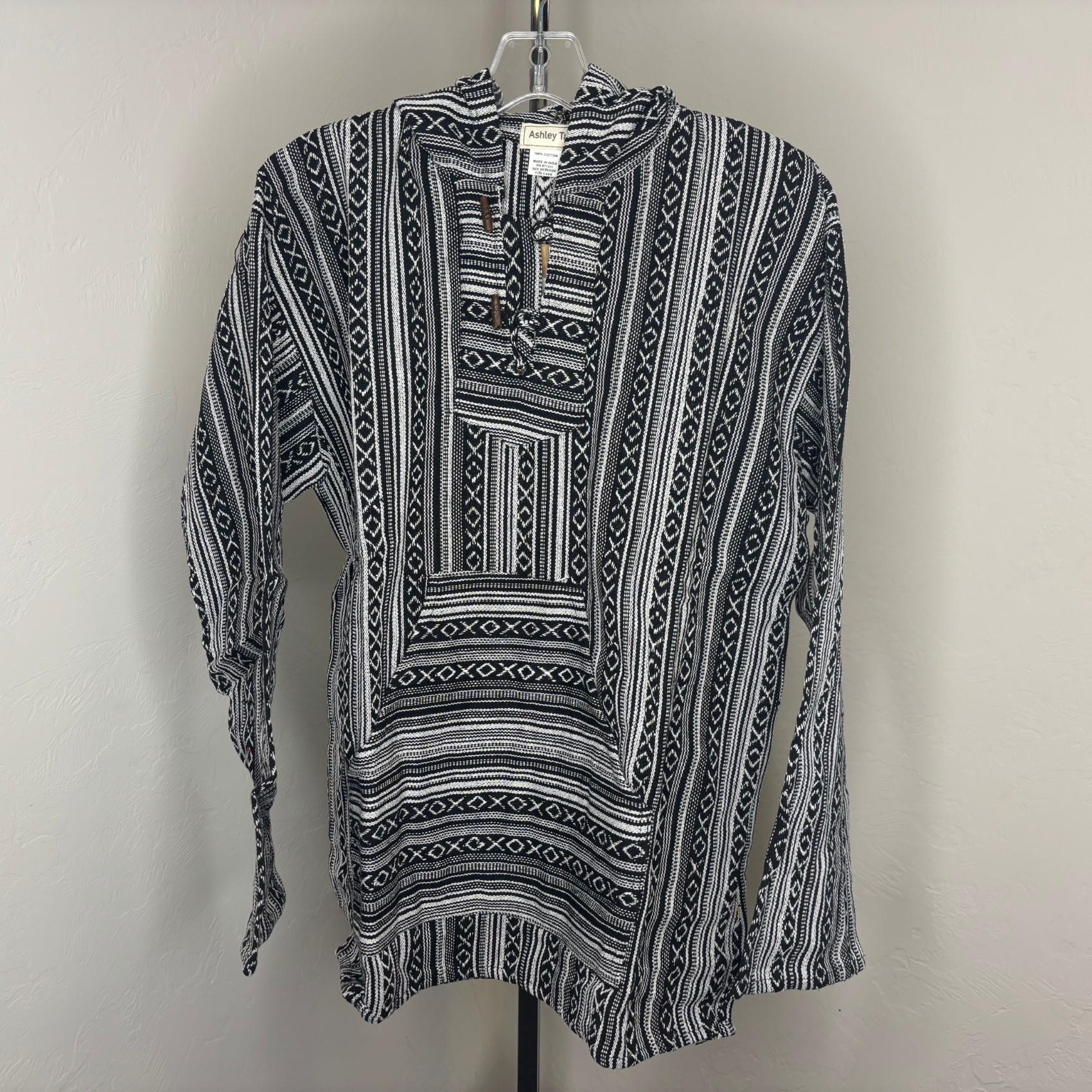 Black & White Baja Print Jacket