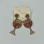 Beaded Glass Earrings