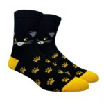 Black Cat Design Socks