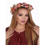 Multicolored Floral Crown Headpiece